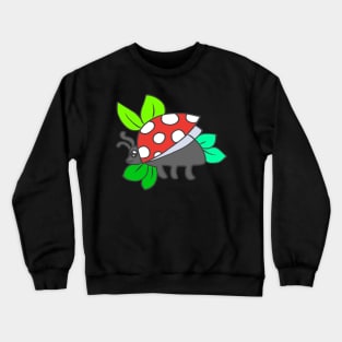 Ladybug Adoniskäfer cockchafer lucky ladybug luck Crewneck Sweatshirt